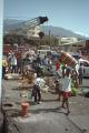 Einschiffen auf die Fähre nach Saõ Vicente in Porto Novo