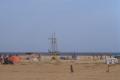 Hotel-Ausblick am Strand von Santa Maria auf Sal