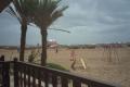 Hotel-Ausblick am Strand von Santa Maria auf Sal